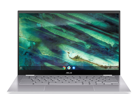 ASUS Chromebook Flip C436FA 14" Touchscreen Laptop – Intel Core i3, 8GB RAM, 128GB SSD (White, 2020)
