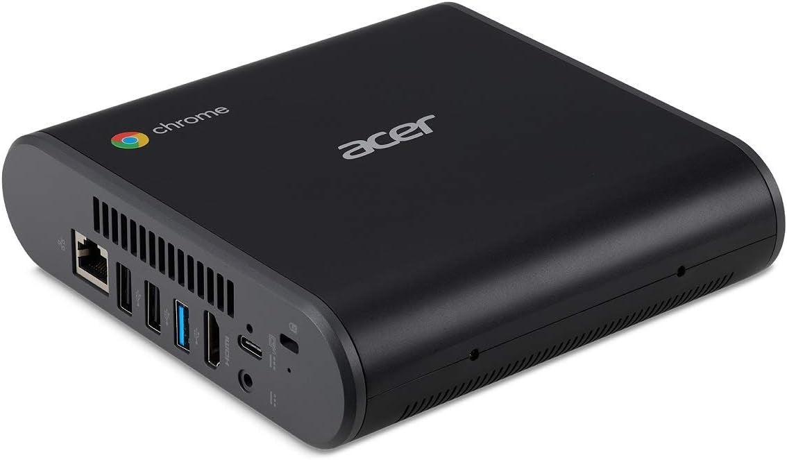 Acer Chromebox CXI3 Series Mini PC – Celeron 3865U, 4GB RAM, 32GB SSD