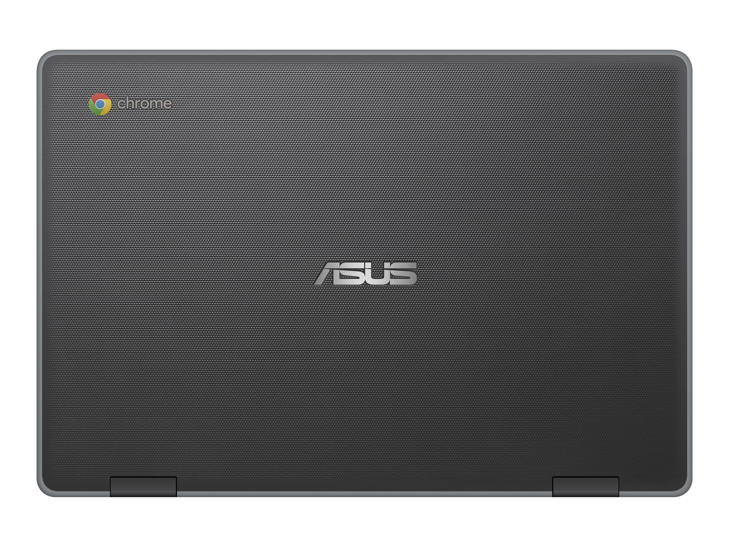 Asus Chromebook C204MA 11.6" Laptop Celeron N4020 1.1 GHz 4GB 32GB eMMC Dark Grey