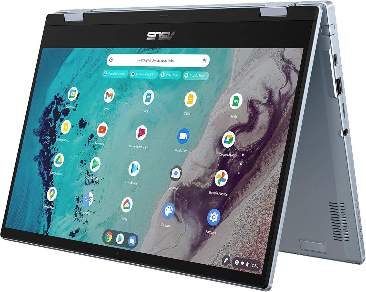 Asus Chromebook Enterprise Flip CB5400FM 14" Touchscreen Core i5-1130G7 16GB RAM 128GB SSD AI Blue