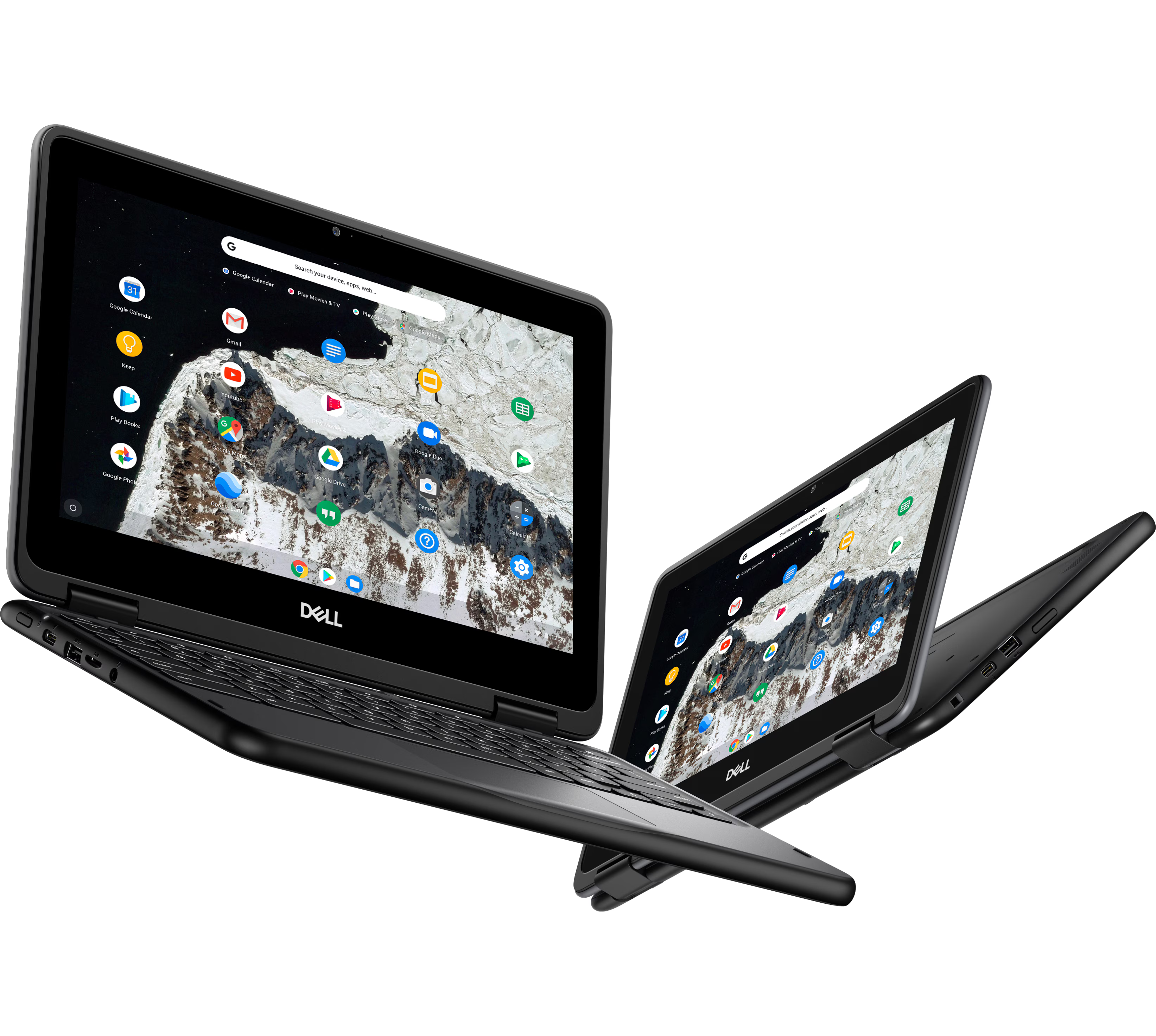 Dell Chromebook 3100 11.6" 2-in-1 Foldable Touchscreen Celeron N4020 4GB 32GB eMMC