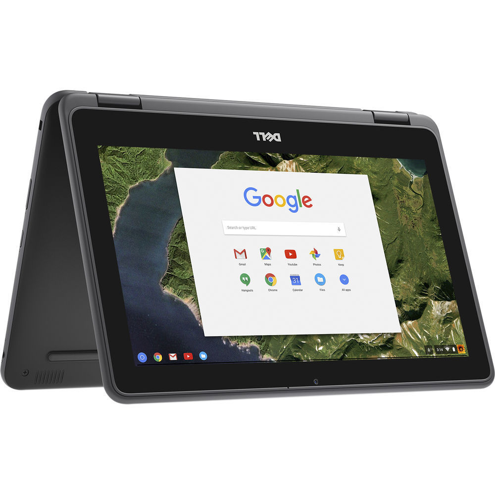 Dell Chromebook 3189 2-in-1 Foldable Touchscreen Laptop 11.6" Celeron N3060 1.6 GHz 4GB 32GB eMMC