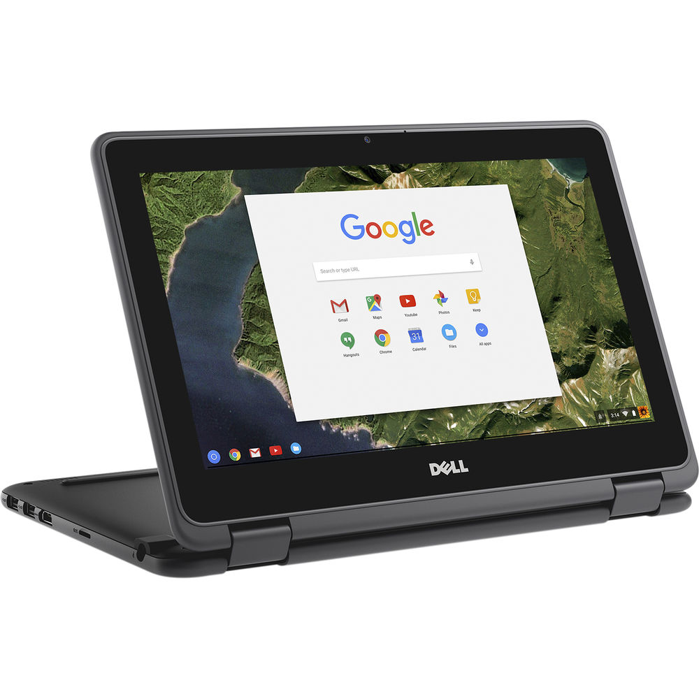 Dell Chromebook 3189 2-in-1 Foldable Touchscreen Laptop 11.6" Celeron N3060 1.6 GHz 4GB 32GB eMMC