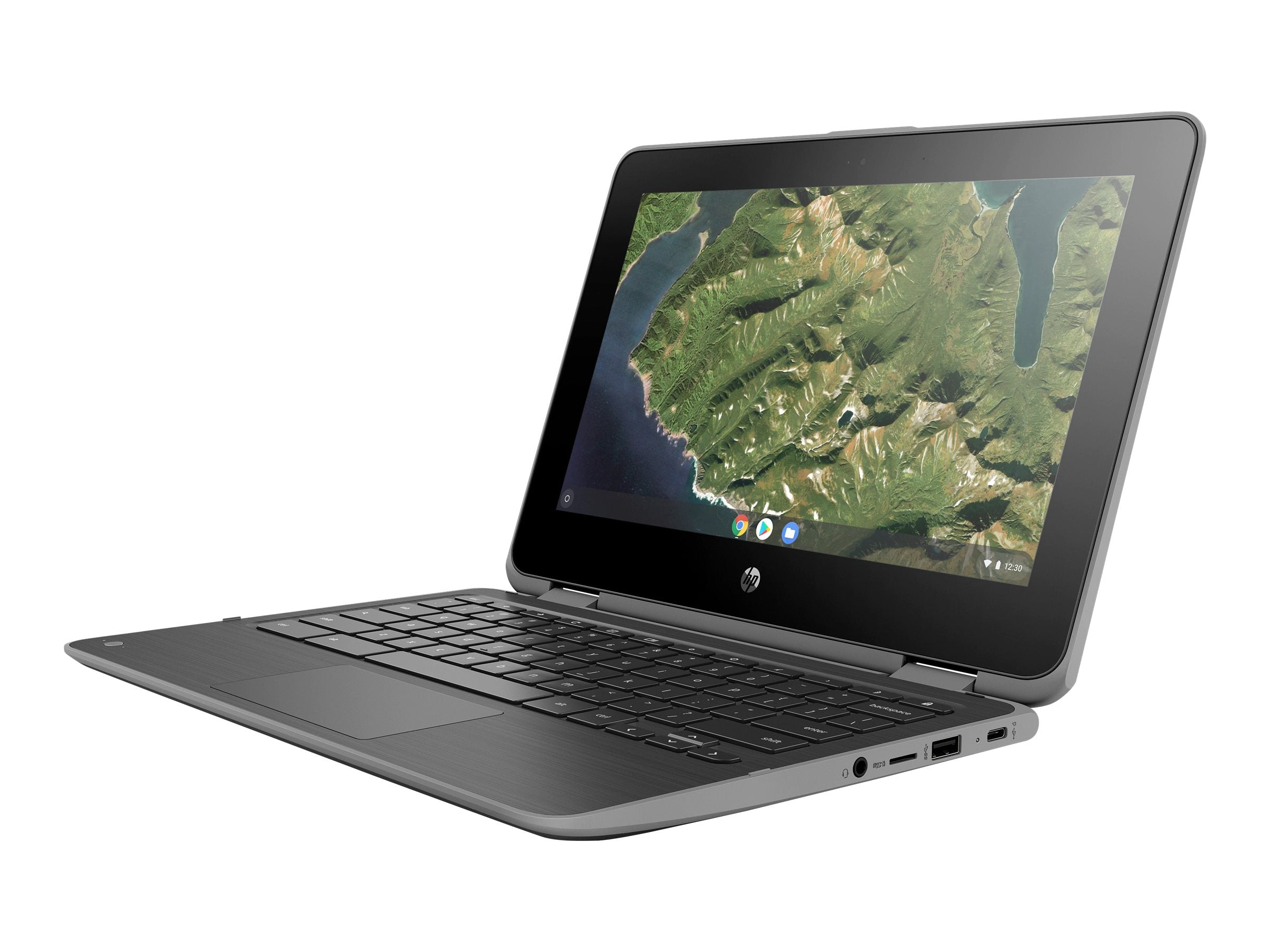 HP Chromebook x360 11.6" G2 EE Flip Touch Laptop – Celeron N4000 4GB RAM 32GB eMMC