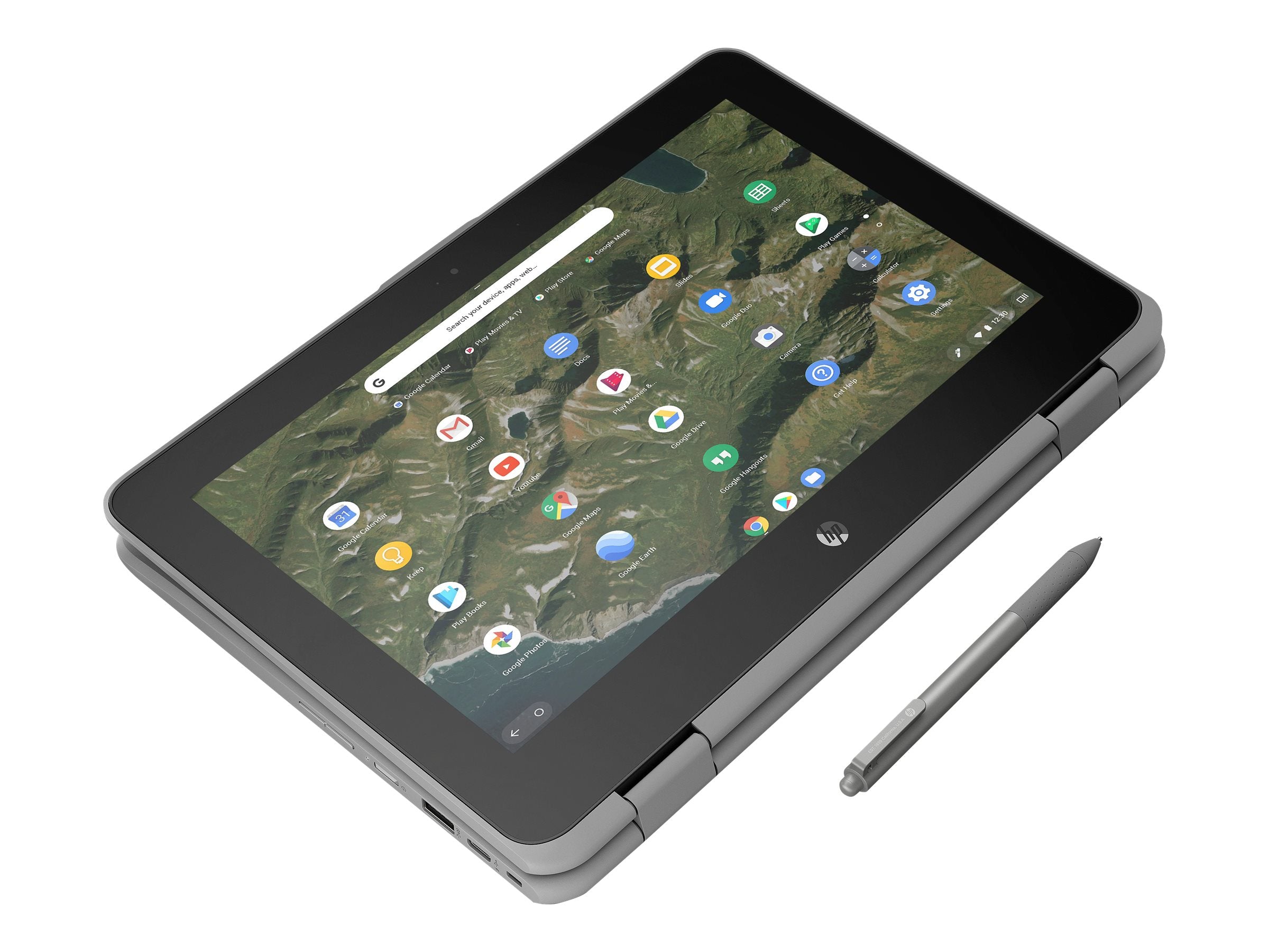 HP Chromebook x360 11.6" G2 EE Flip Touch Laptop – Celeron N4000 4GB RAM 32GB eMMC