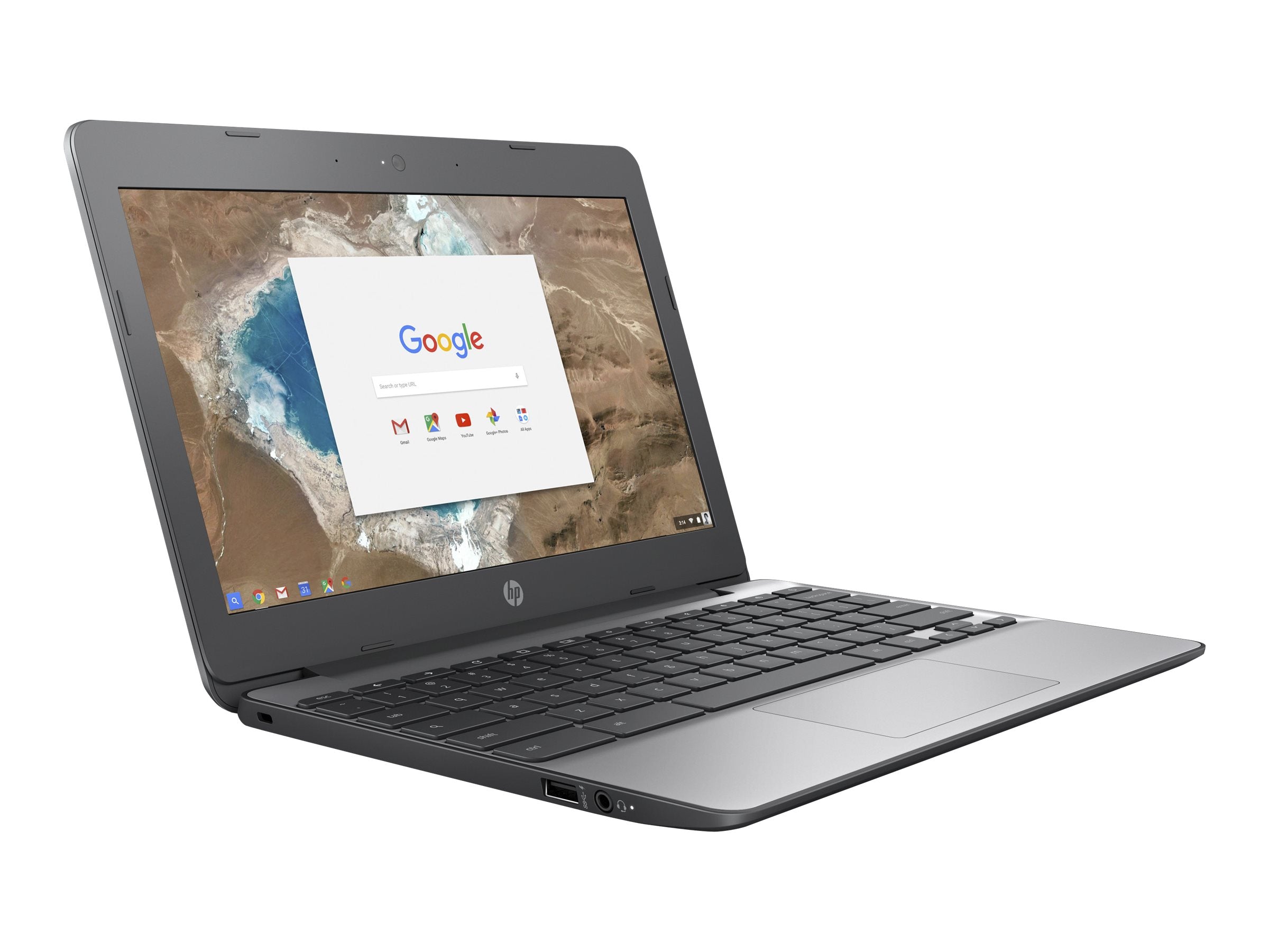 HP Chromebook 11 G5 11.6" Laptop, Celeron N3060, 4GB RAM, 16GB eMMC