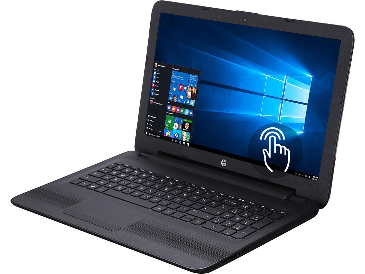 HP Notebook 15-ba079dx 15.6" Touchscreen Laptop AMD A10-9600P 8GB RAM 512GB SSD