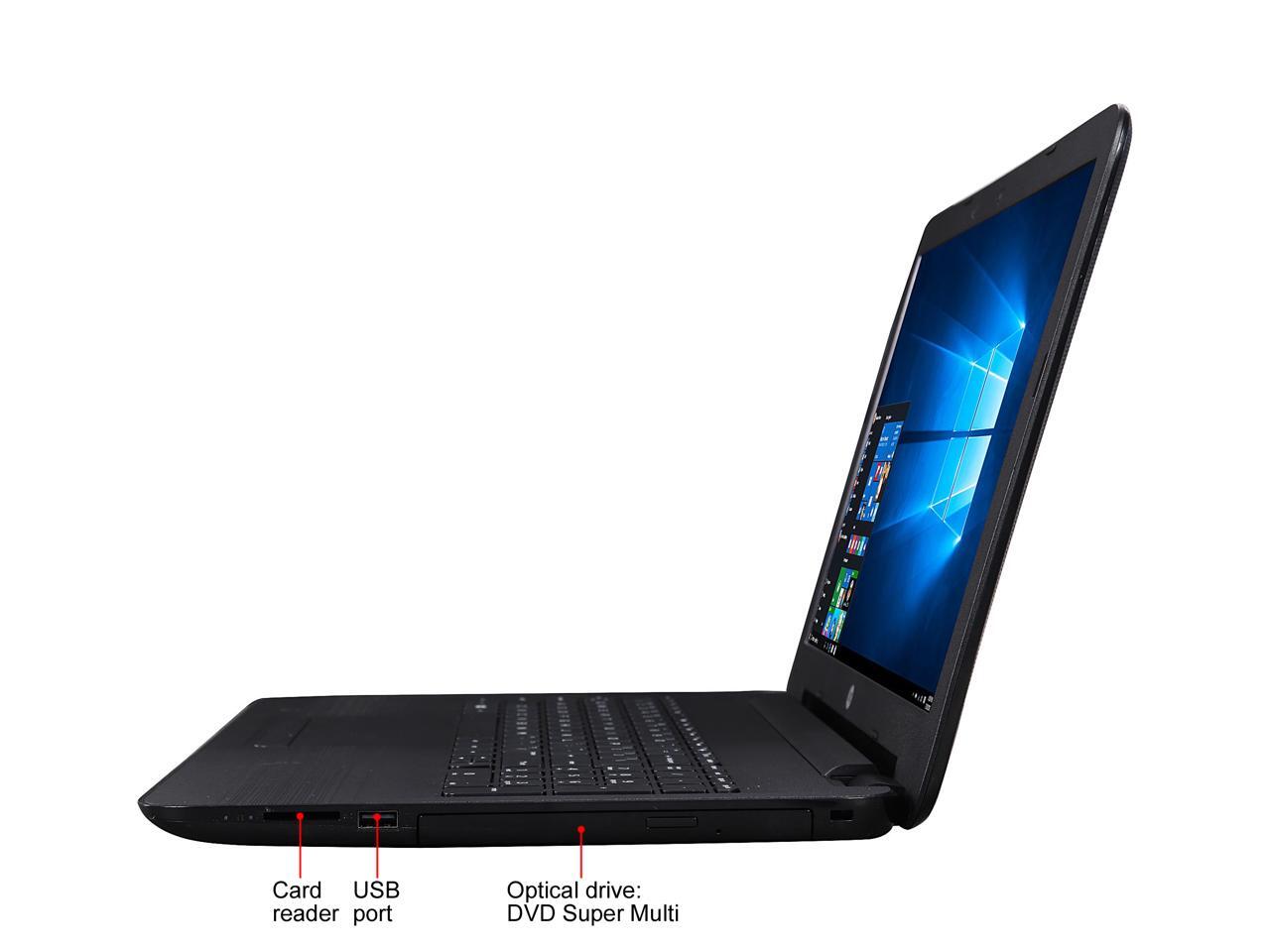 HP Notebook 15-ba079dx 15.6" Touchscreen Laptop AMD A10-9600P 8GB RAM 512GB SSD