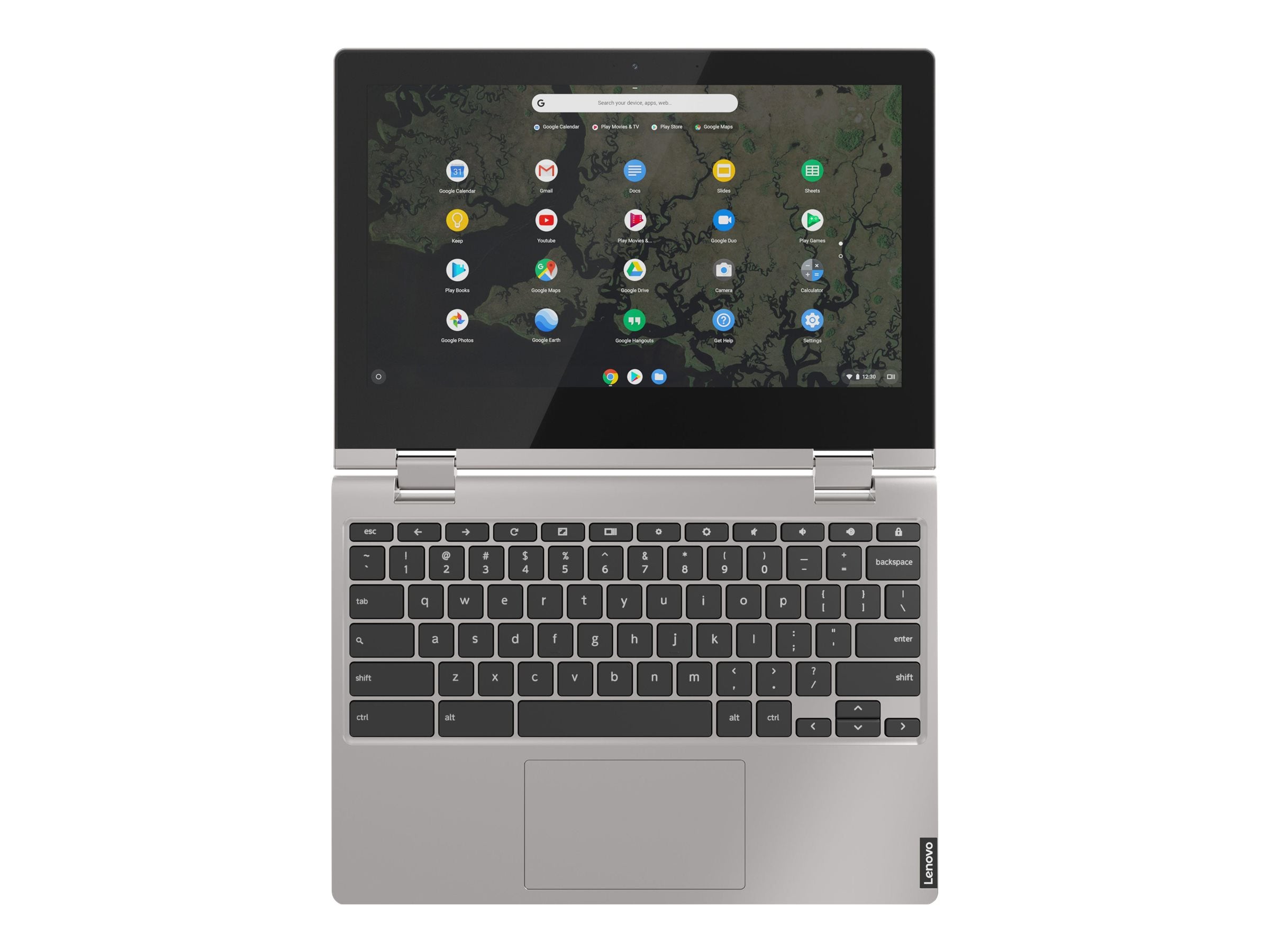 Lenovo Chromebook C340 11.6" 2-in-1 Touchscreen Laptop Celeron N4000 4GB 32GB eMMC