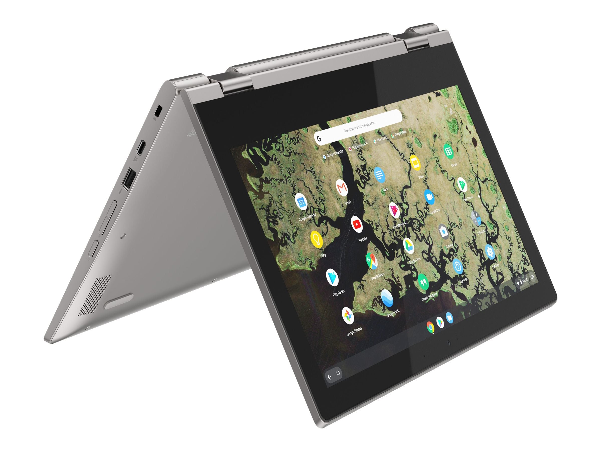 Lenovo Chromebook C340 11.6" 2-in-1 Touchscreen Laptop Celeron N4000 4GB 32GB eMMC