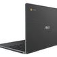 Asus Chromebook C204MA 11.6" Laptop Celeron N4020 1.1 GHz 4GB 32GB eMMC Dark Grey