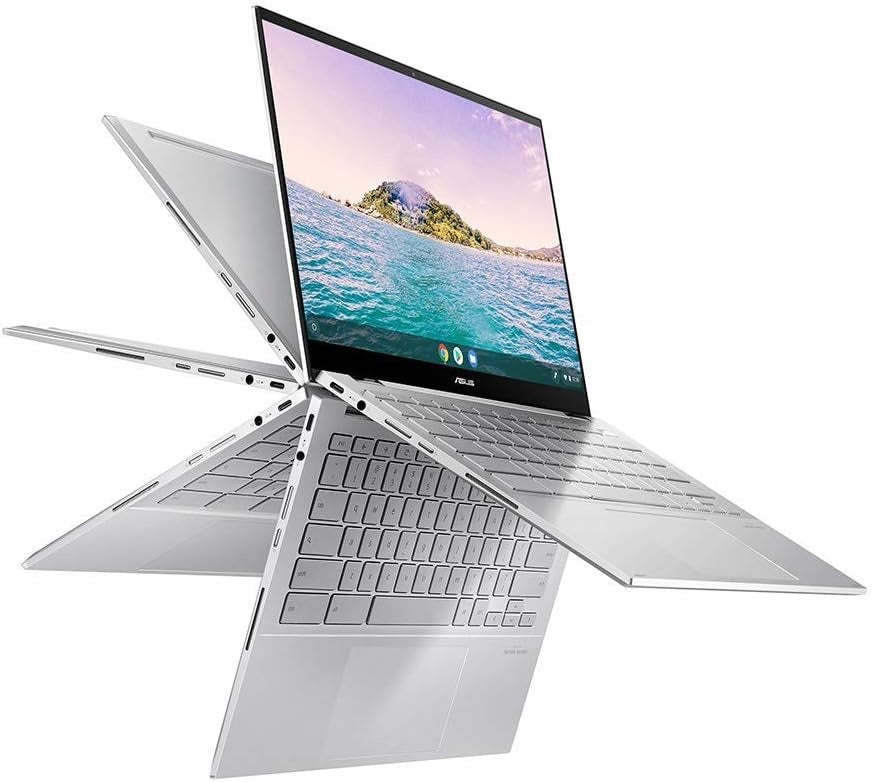 ASUS Chromebook Flip C436FA 14" Touchscreen Laptop Core i5-10210U 8GB RAM 128GB M.2 SSD
