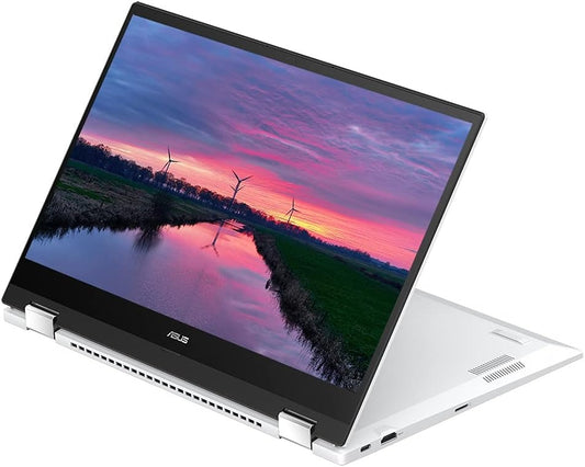 Asus Chromebook Flip Touch Screen CB5500FE 15.6" Core i5-1135G7 8G 128GB M.2 NVMe SSD (White)