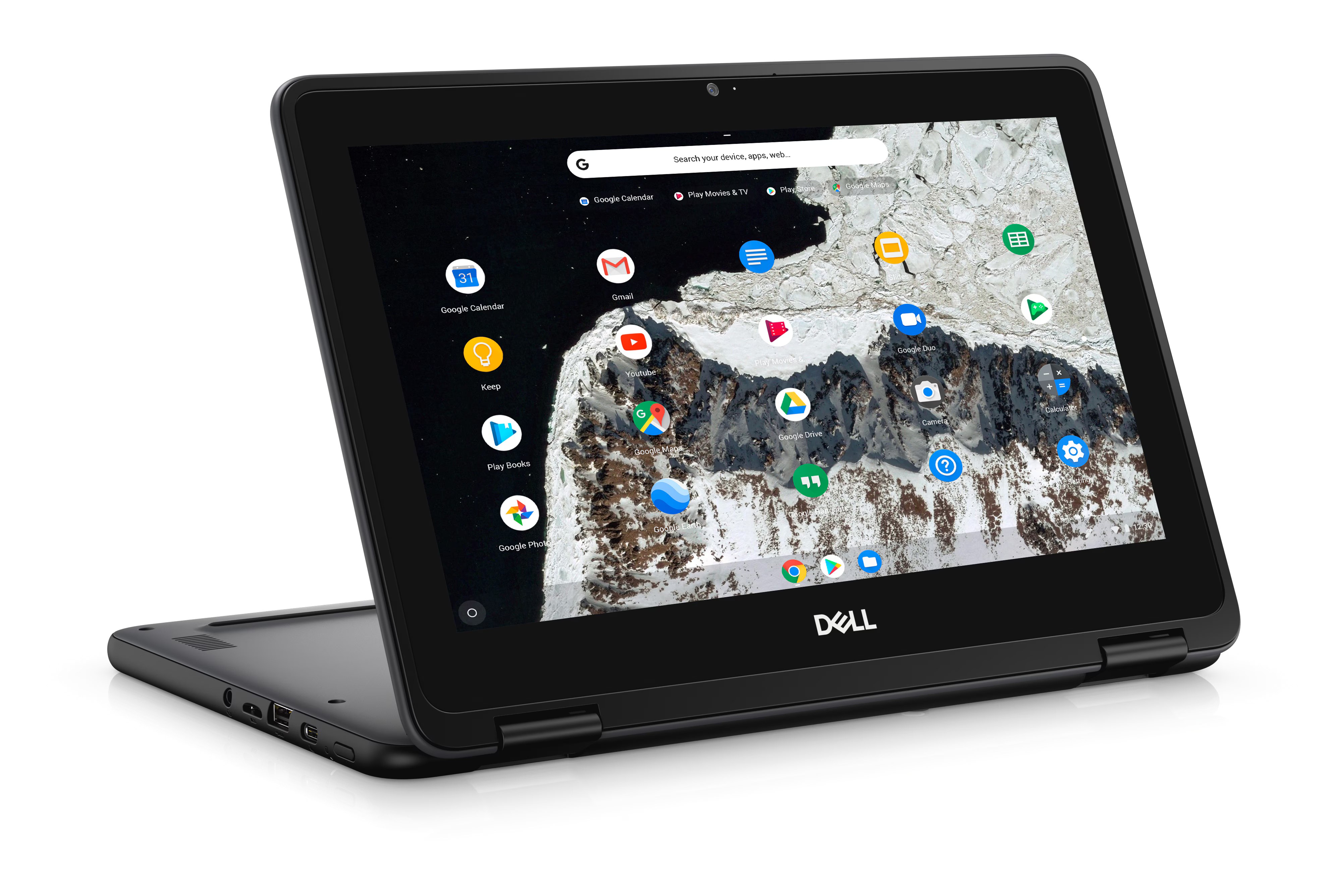 Dell Chromebook 3100 11.6" 2-in-1 Foldable Touchscreen Celeron N4020 4GB 32GB eMMC