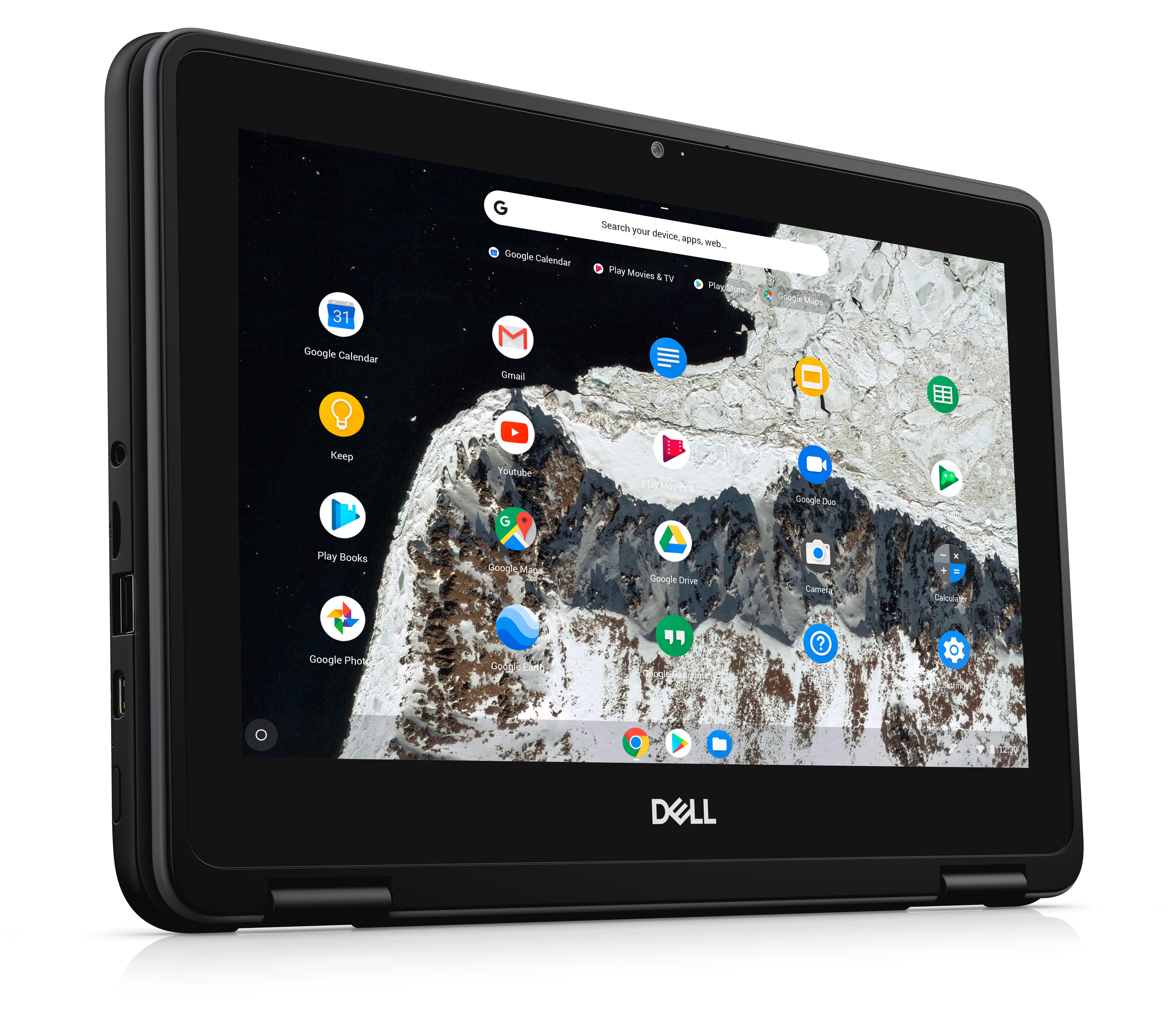 Dell Chromebook 3100 11.6" 2-in-1 Foldable Touchscreen Celeron N4020 4GB 32GB eMMC