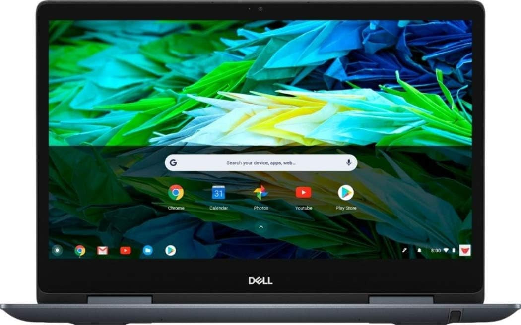 Dell Inspiron 7486 14" 2-in-1 Touchscreen Chromebook Intel Core i3-8130U 4GB RAM 64GB eMMC