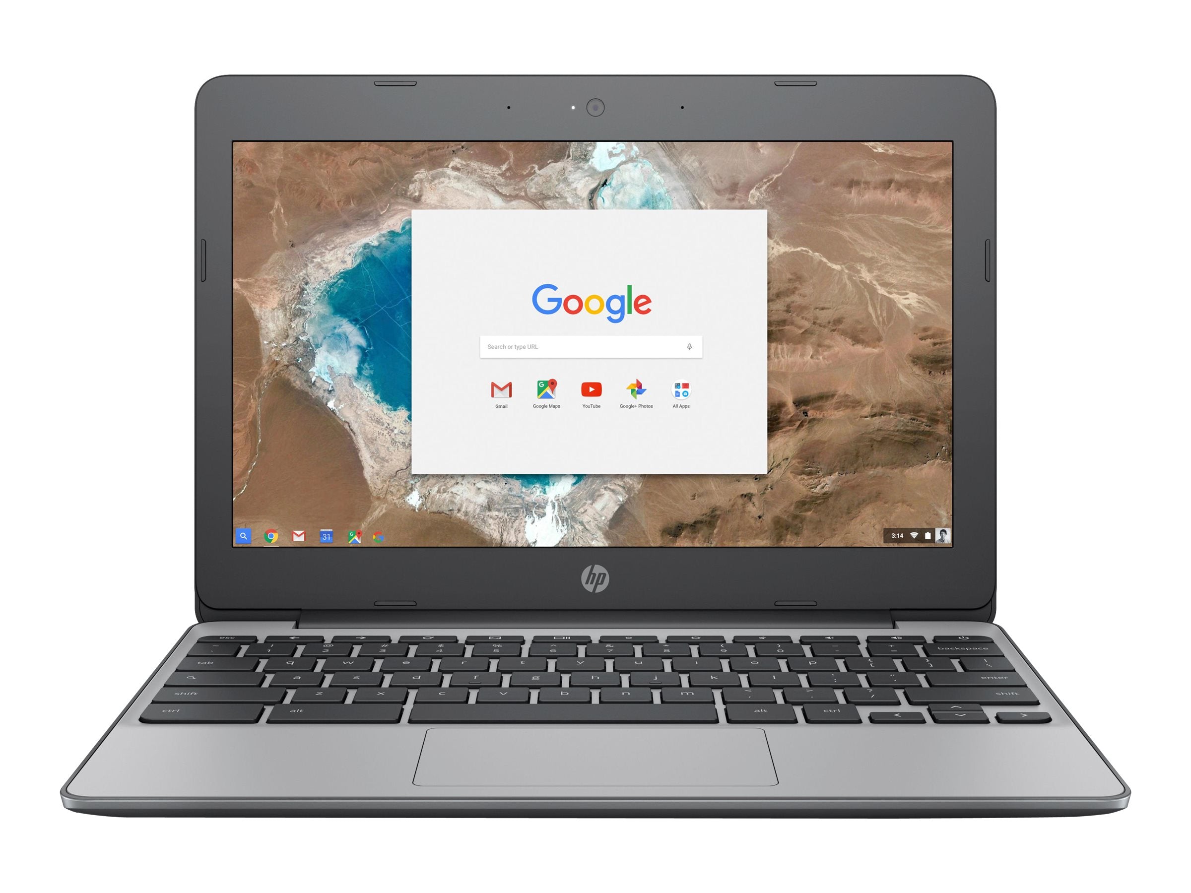 HP Chromebook 11 G5 11.6" Laptop, Celeron N3060, 4GB RAM, 16GB eMMC