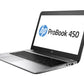 HP ProBook 450 G4 14.5" Laptop Core i5-7200U 2.50 GHz 8GB 256GB SSD Windows 11