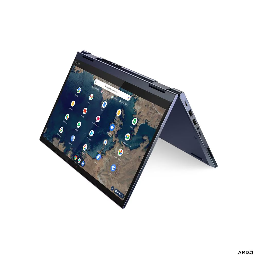 Lenovo Chromebook C13 Yoga G1 13.3" Touchscreen Laptop AMD Ryzen 5 8GB 128GB SSD Abyss Blue